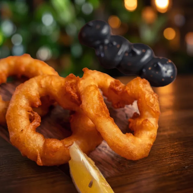 Calamar en tempura